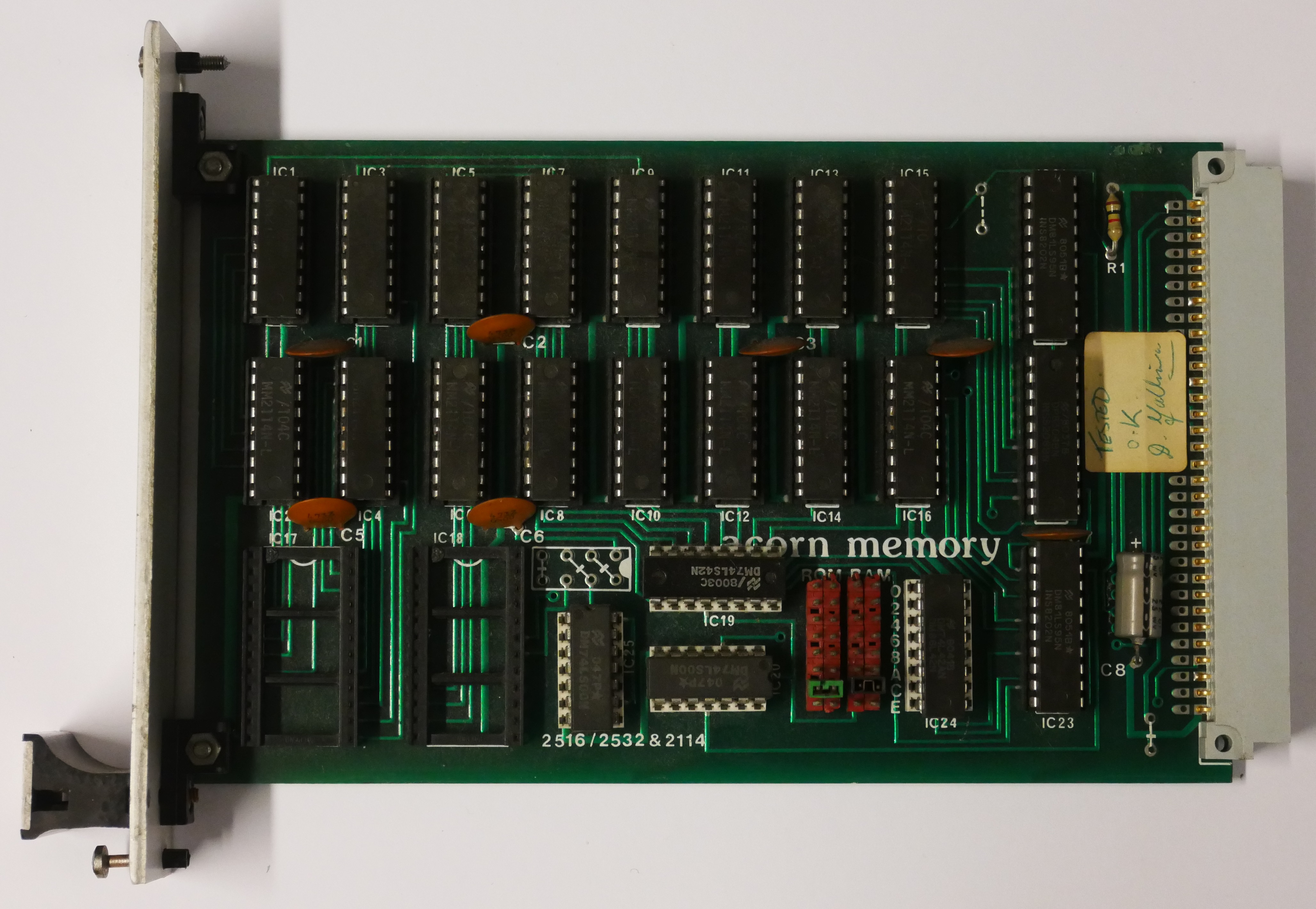 Acorn System 8K RAM 8K / ROM Board PCB Issue 3